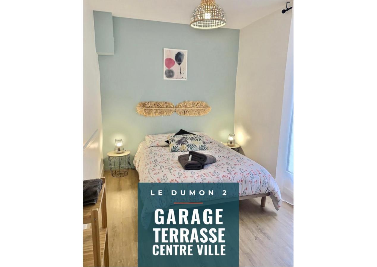 Le Dumon 2 - T2 Avec Garage - Terrasse - Wifi - Gare A 200M Lejlighed Agen Eksteriør billede